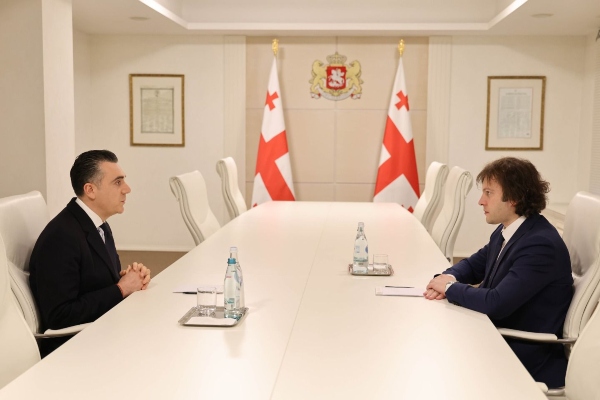 პრემიერ-მინისტრი დიდ ბრიტანეთში ახლად დანიშნულ ელჩს, ილია დარჩიაშვილს შეხვდა