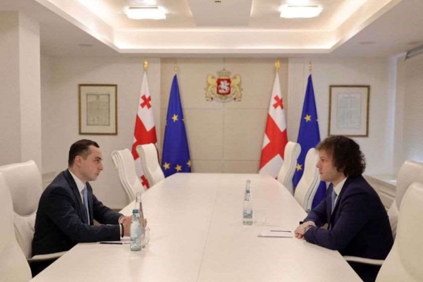 პრემიერი აფხაზეთის ავტონომიური რესპუბლიკის ახლად არჩეულ თავმჯდომარეს შეხვდა