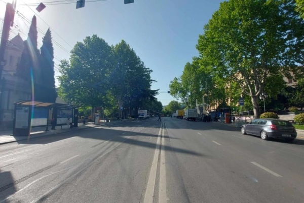 რუსთაველის გამზირის რეაბილიტაცია 2026 წელს დაიწყება - გზის მარჯვენა მხარეს ველობილიკი მოეწყობა