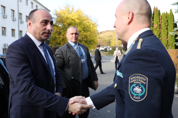 საქართველოს შინაგან საქმეთა მინისტრი უნგრეთის შინაგან საქმეთა სამინისტროს სტრუქტურულ ერთეულებს ეწვია