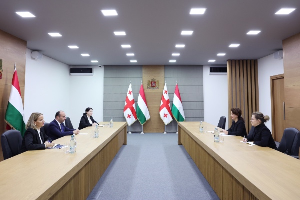 შს მინისტრმა საქართველოში უნგრეთის ელჩთან შეხვედრა გამართა