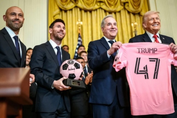 დონალდ ტრამპმა “თეთრ სახლში” ლიონელ მესისა და “ინტერ მაიამის” უმასპინძლა