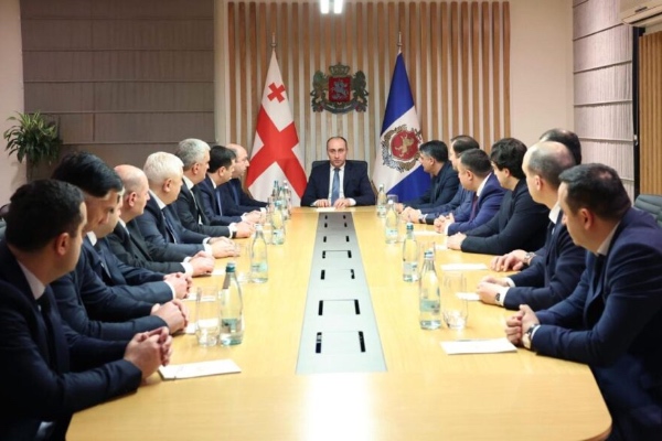 გეკა გელაძემ თბილისის პოლიციის დეპარტამენტის ხელმძღვანელ პირებთან სამუშაო შეხვედრა გამართა