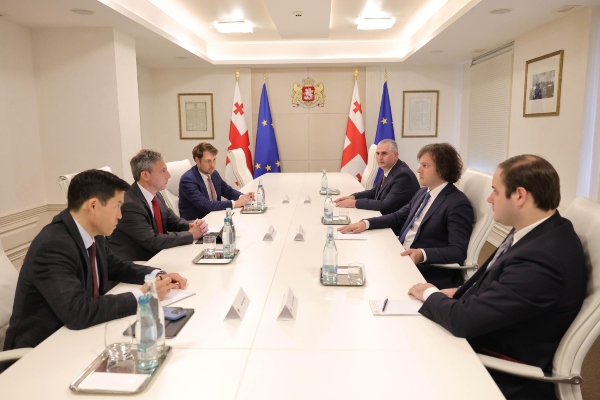 ირაკლი კობახიძე საერთაშორისო სავალუტო ფონდის მისიის ხელმძღვანელს და აღმასრულებელ დირექტორს შეხვდა