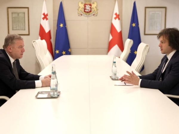 ირაკლი კობახიძე იტალიასა და ყაზახეთში საქართველოს ახლად დანიშნულ ელჩებს შეხვდა