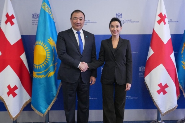 მარიამ ქვრივიშვილი ყაზახეთის რესპუბლიკის ტრანსპორტის მინისტრს შეხვდა
