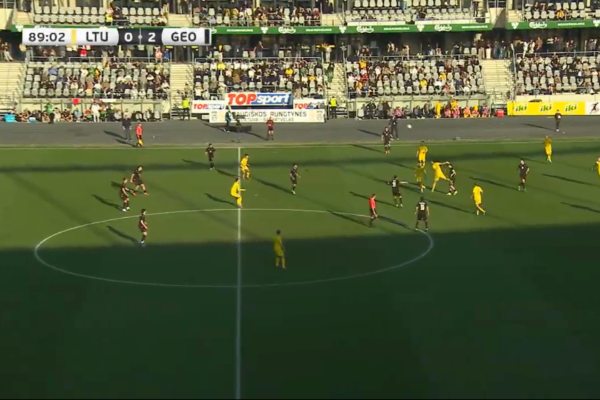 ლიეტუვისა და საქართველოს ამხანაგური მატჩი ანგარიშით 0 : 2 დასრულდა