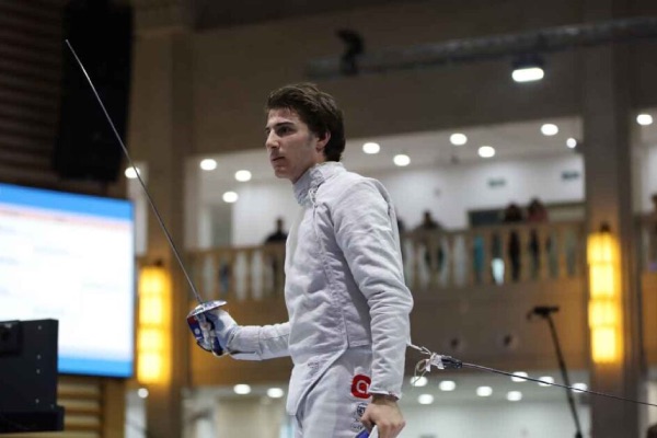 ხმლით მოფარიკავე გიორგი ურუშაძე ევროპის ჩემპიონია