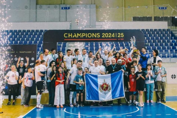 შინაგან საქმეთა სამინისტროს მინი ფეხბურთის გუნდი ბიზნესის ჩემპიონთა ლიგის სუპერლიგის გამარჯვებული გახდა